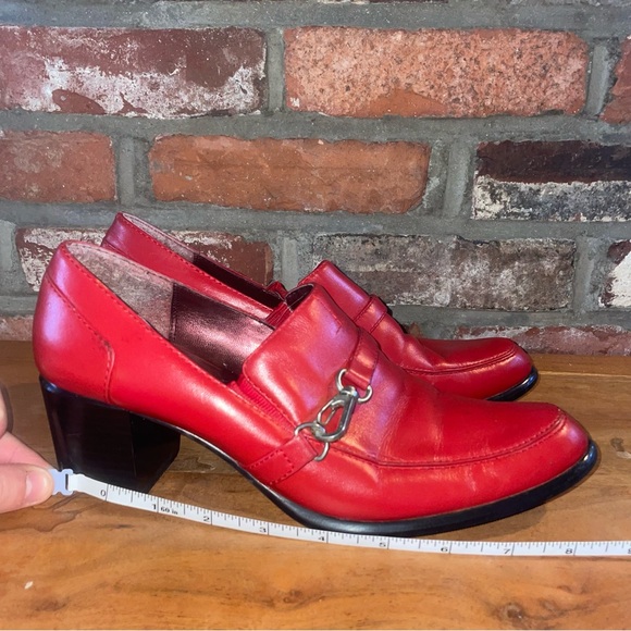 LINEA ROMA WOMENS LADIES SHOE "red" - Picture 5 of 11